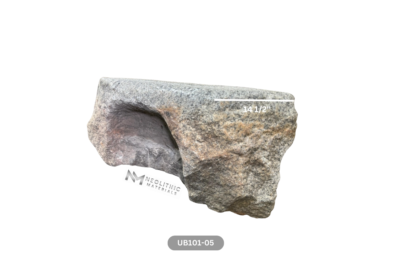 Antique Granite Bench - Image 5